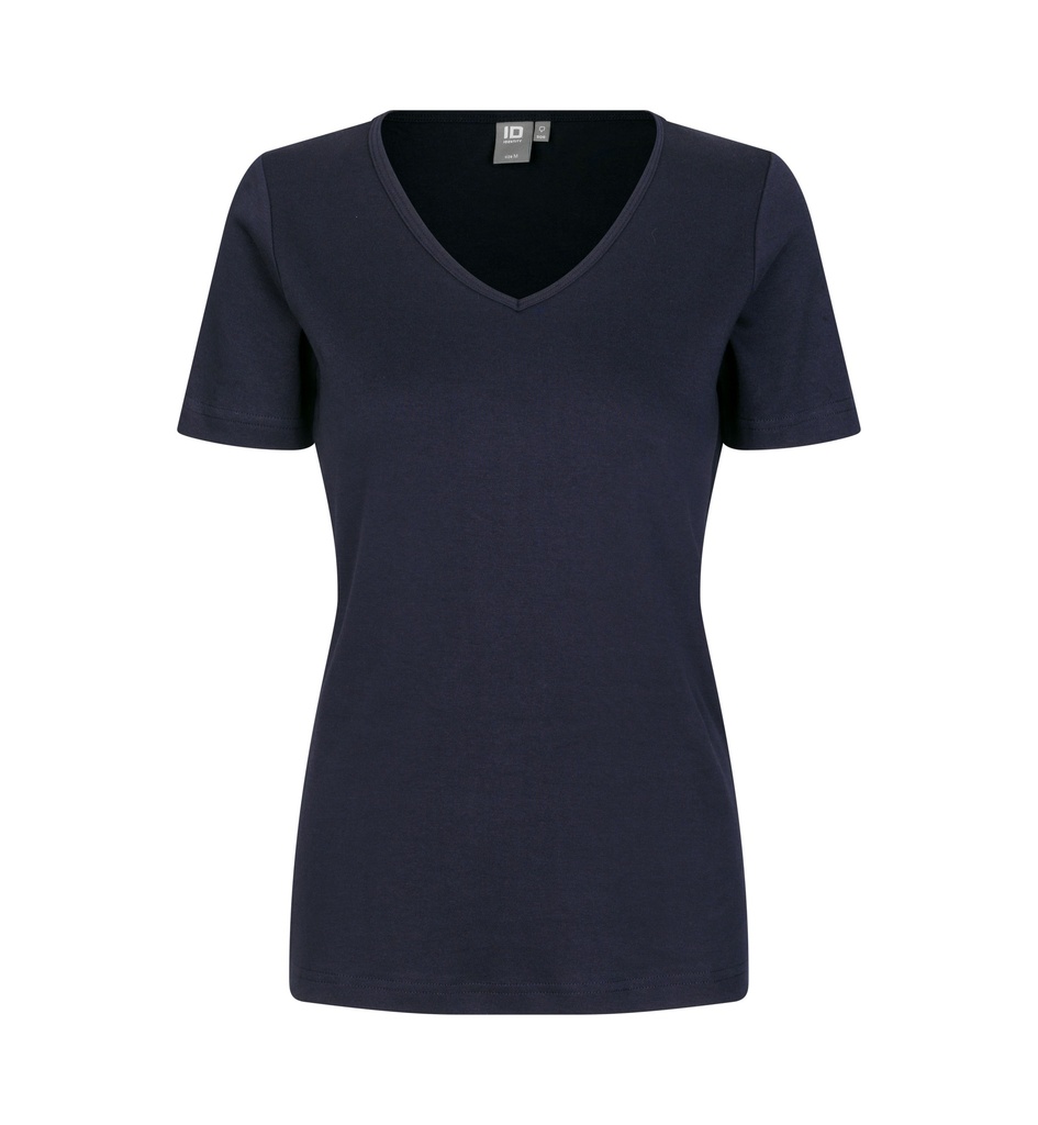 Identity Interlock T-Shirt | V-Ausschnitt | Damen Damen 0506