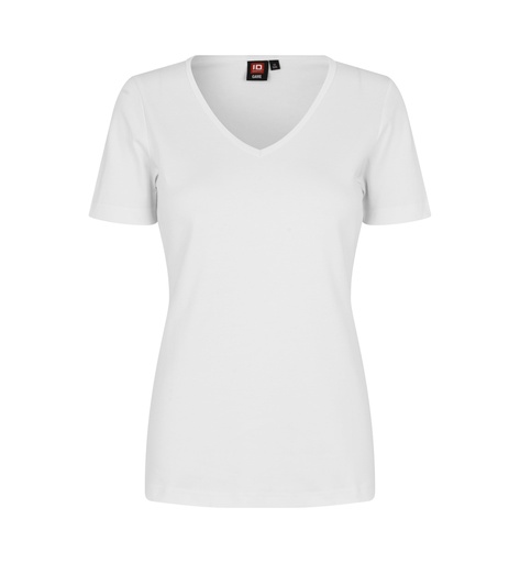 Identity Interlock T-Shirt | V-Ausschnitt | Damen Damen 0506