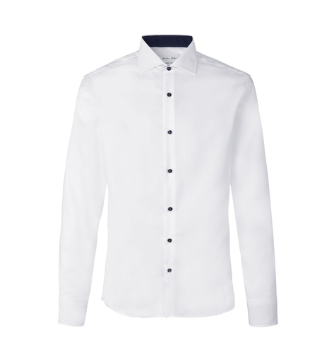 Identity SEVEN SEAS Fine Twill Contrast | slim Herren S371