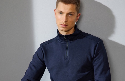 Identity PRO Wear CARE Sweat | unangeraut | ¼ Zip Herren 0384