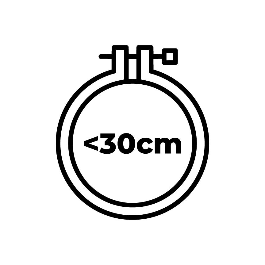 Stickdatei groß - bis 30cm