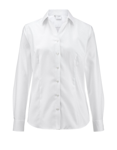 OLYMP Damen Bluse 0646 Luxor Comfort Fit Twill