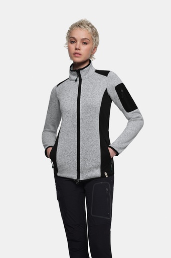 HAKRO Damen Strickfleecejacke 0236