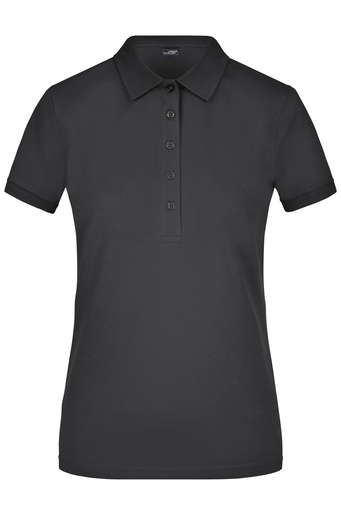 Daiber Ladies' Elastic Polo Piqué JN709
