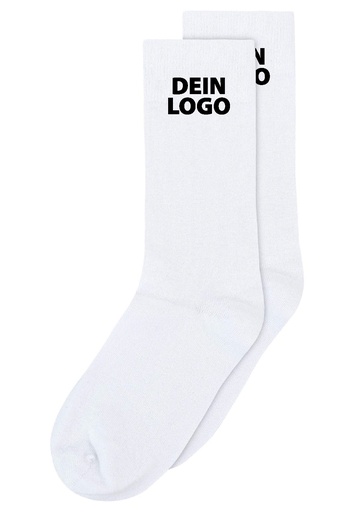 Personalisierte Socke mit Logo