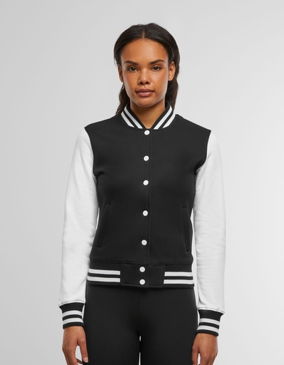 Build Your Brand Ladies´ Sweat College Jacket BY027